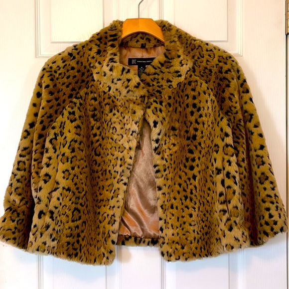 ♥️♥️♥️♥️♥️Leopard print faux fur coat - Picture 1 of 5